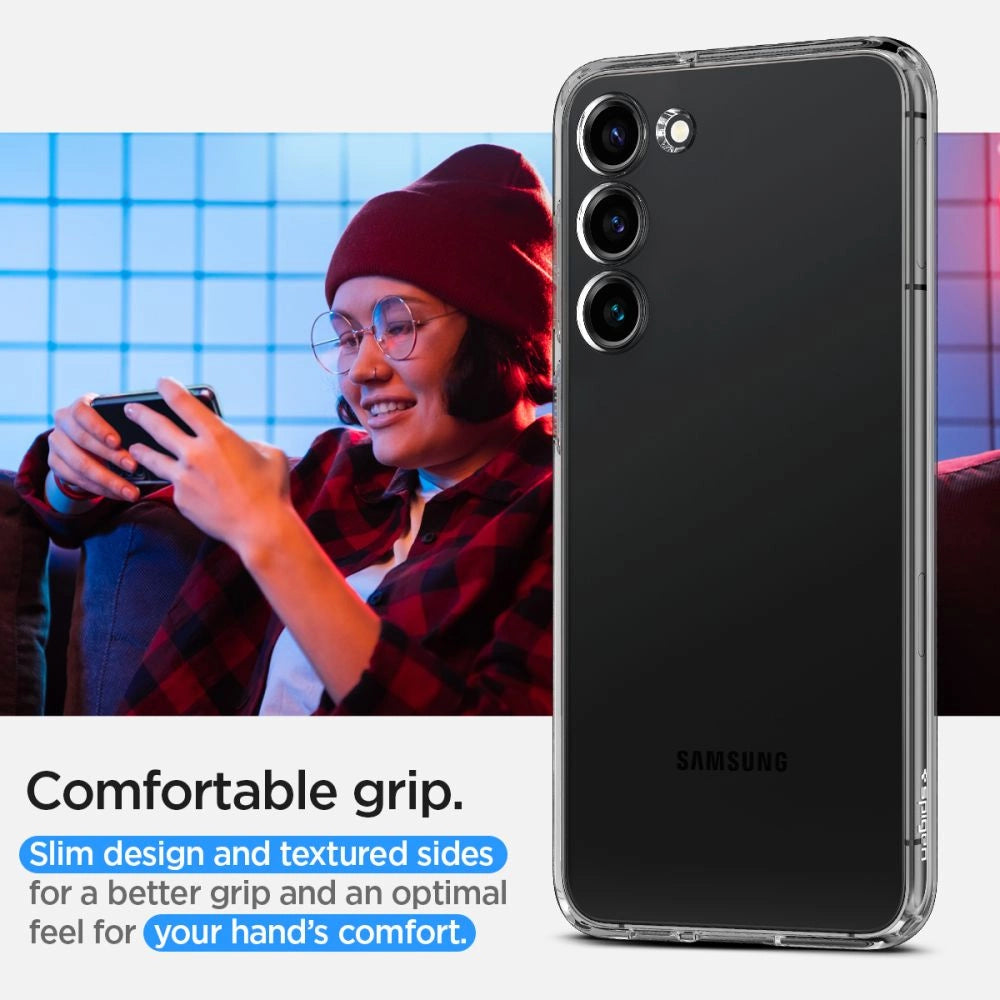 Spigen Liquid Crystal Case til Samsung Galaxy S23 - Gennemsigtig