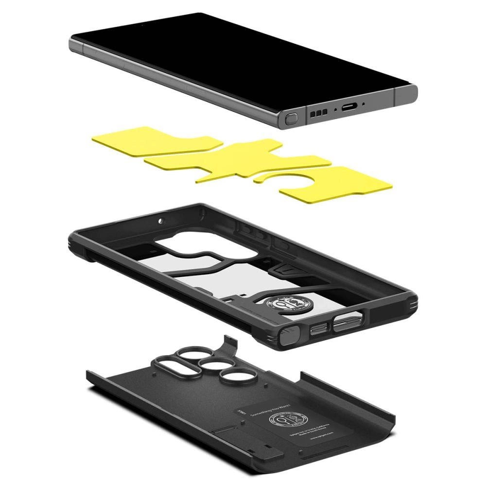 Spigen Tough Armor Case til Samsung Galaxy S23 Ultra - sort