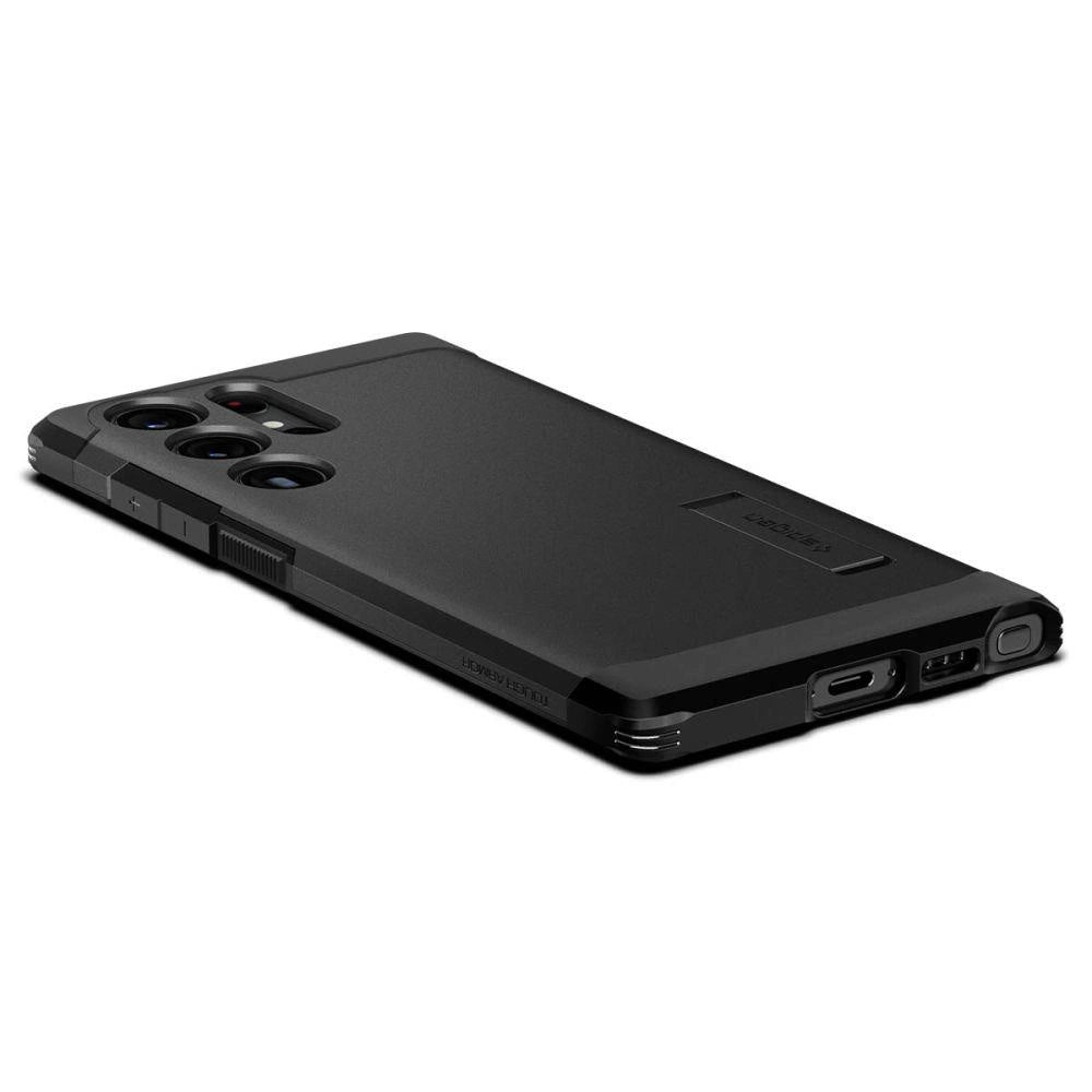 Spigen Tough Armor Case til Samsung Galaxy S23 Ultra - sort