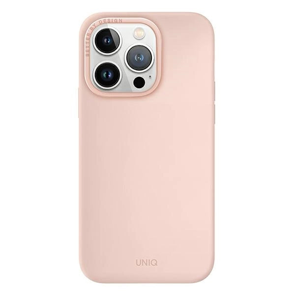 Uniq Lino Hue Magclick opladningsfoder til iPhone 14 Pro - pink