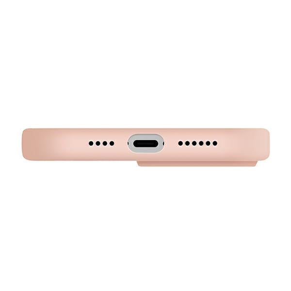 Uniq Lino-hylster til iPhone 14 Pro Max - pink
