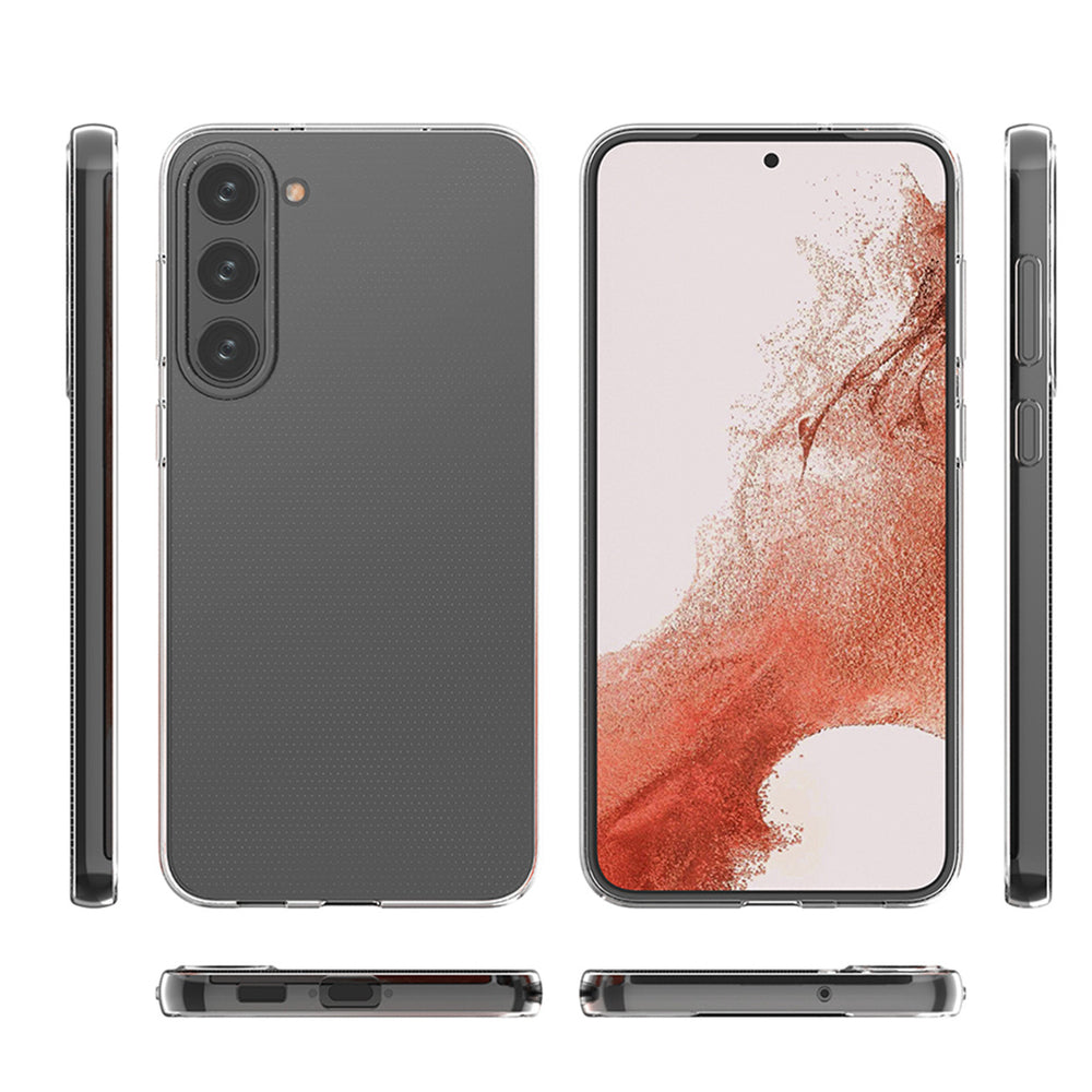 Ultra Clear 0,5 mm case til Samsung Galaxy S23 tyndt cover gennemsigtigt