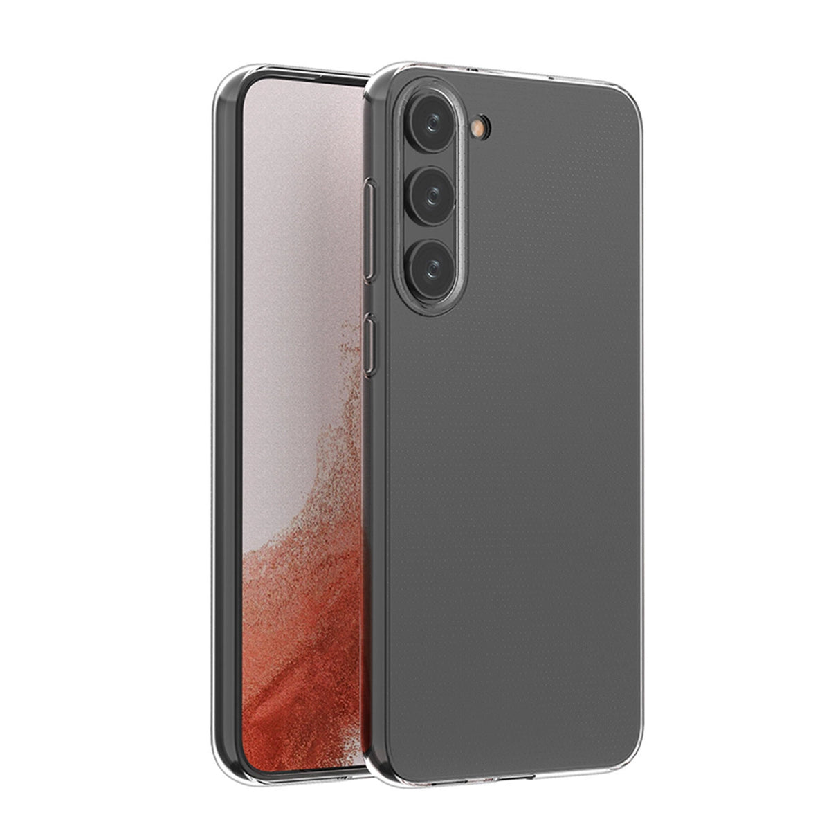 Ultra Clear 0,5 mm æske til Samsung Galaxy S23+ tynd omslag gennemsigtig