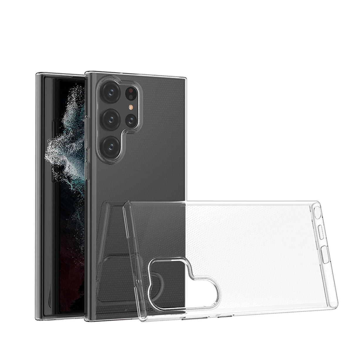 Ultra Clear 0,5 mm case Samsung Galaxy S23 Ultra tynd cover gennemsigtig