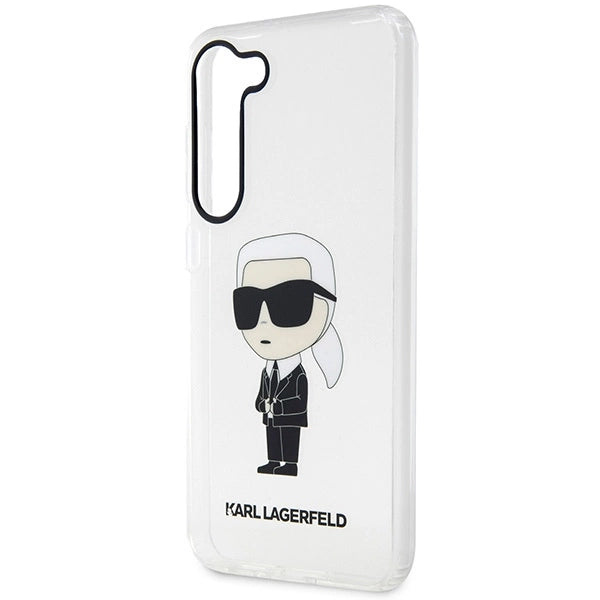 Karl Lagerfeld KLHCS23MHNIKTCT S23+ S916 gennemsigtige hardcase Ikonik Karl Lagerfeld