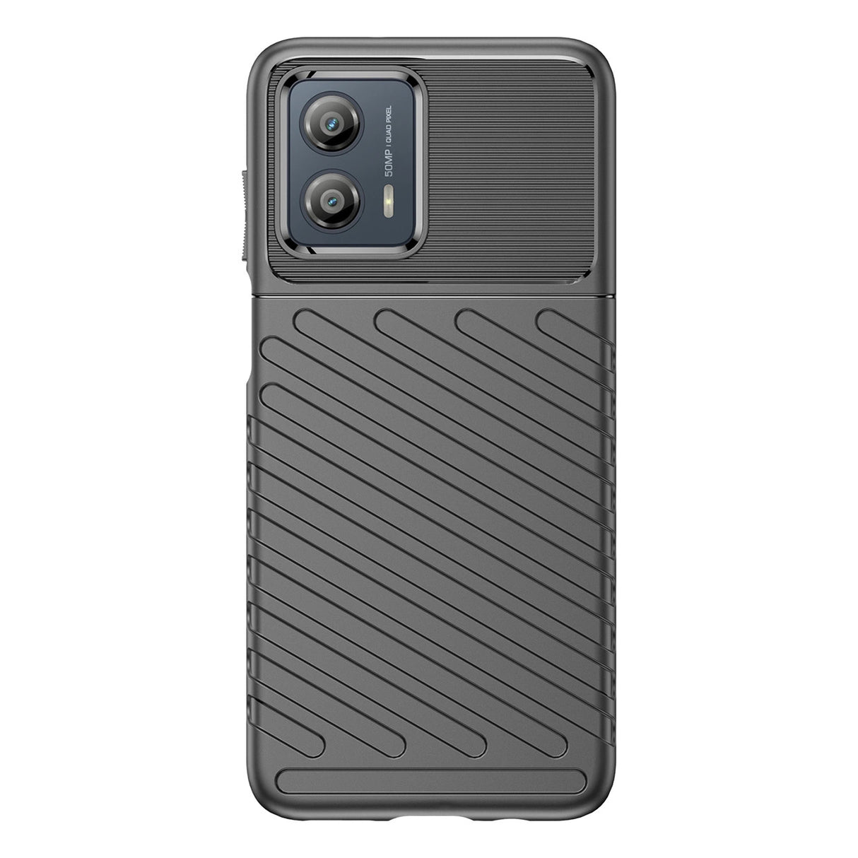 Thunder Case til Motorola Moto G53 silikone rustning case sort