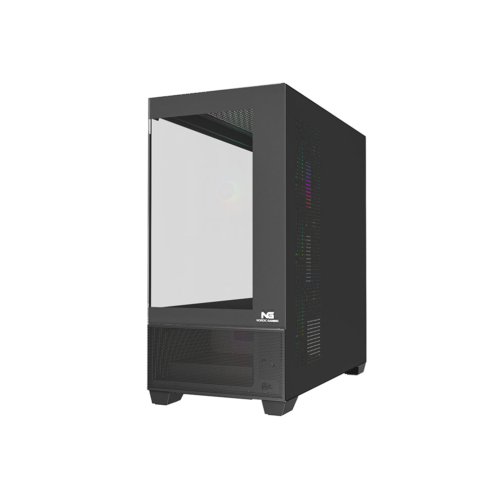 Nordic Gaming Hugin RGB Tower ATX Sort