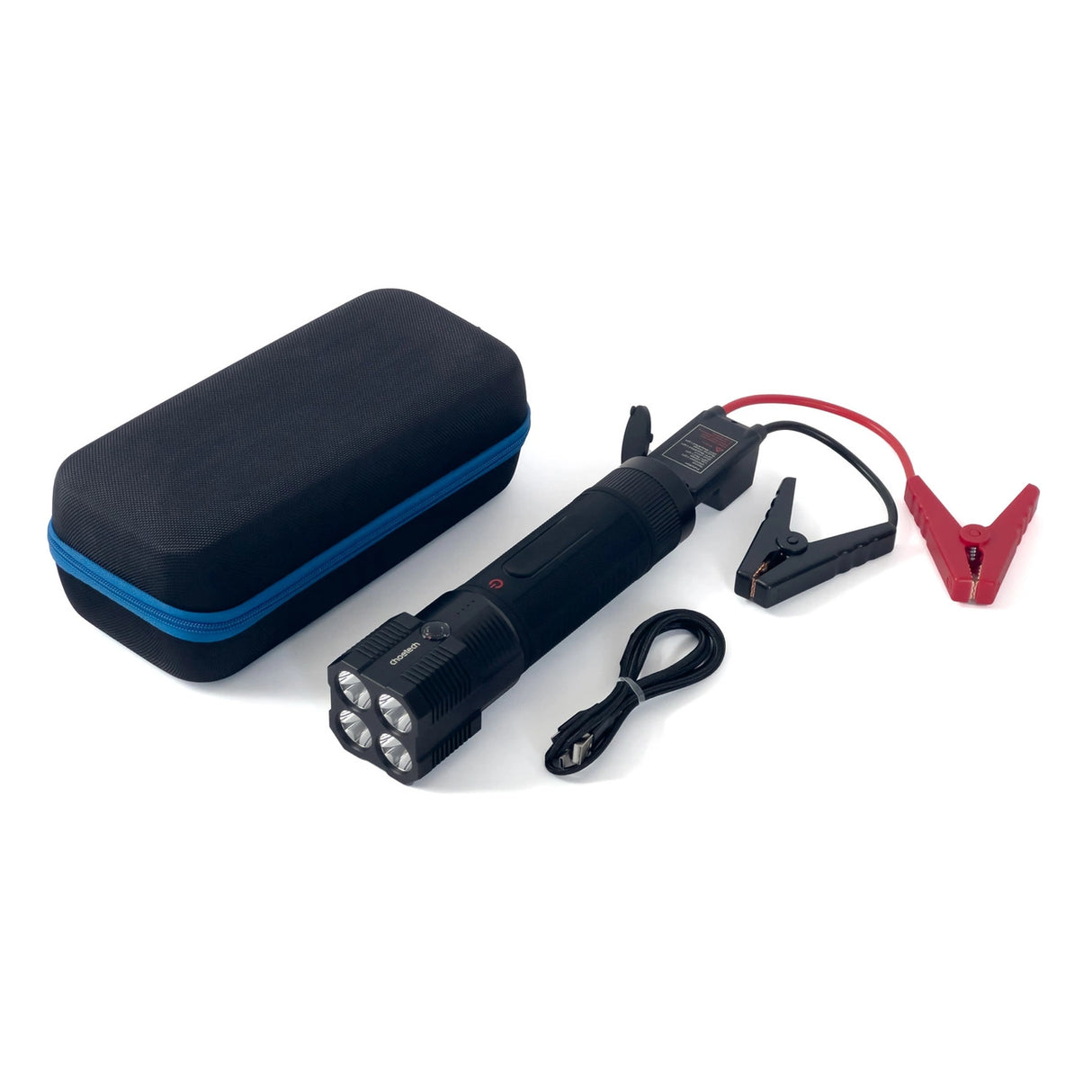 Choetech Jump Starter med Powerbank 8000mAh - LED lommelygte (TC0016) - sort