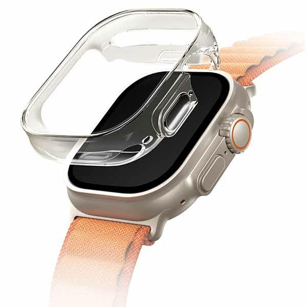Uniq Garde-hylster til Apple Watch Ultra 49 mm - gennemsigtigt