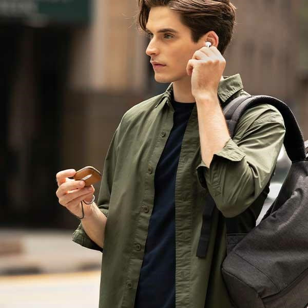 Uniq Terra Ægte læderfoder til AirPods Pro 2 - brun