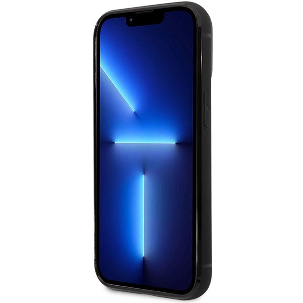 Case BMW BMHCP14L22RSEPK iPhone 14 Pro 6.1" sort/sort Læder Card Slot