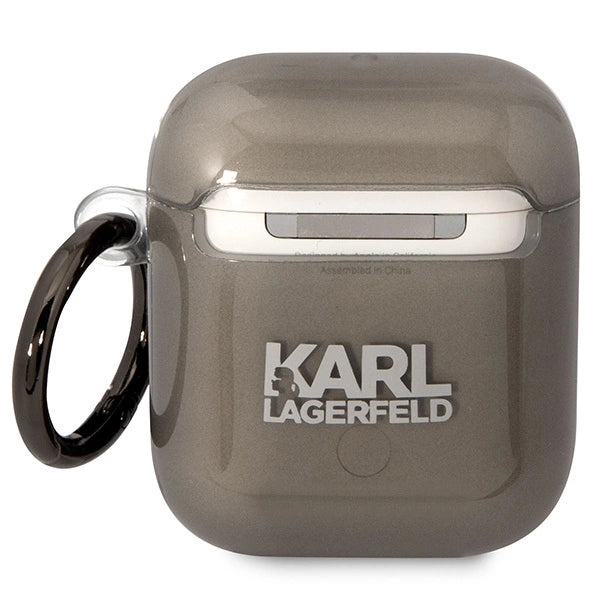 Karl Lagerfeld KLA2HNIKTCK AirPods 1/2 cover sort/sort