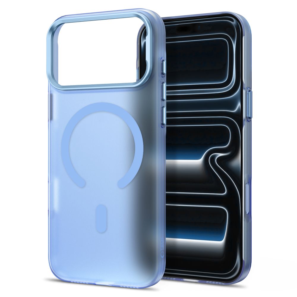 Tech Protect Magzero Magsafe Iphone 17 Pro Max / 18 Pro Max Mat Lysblå