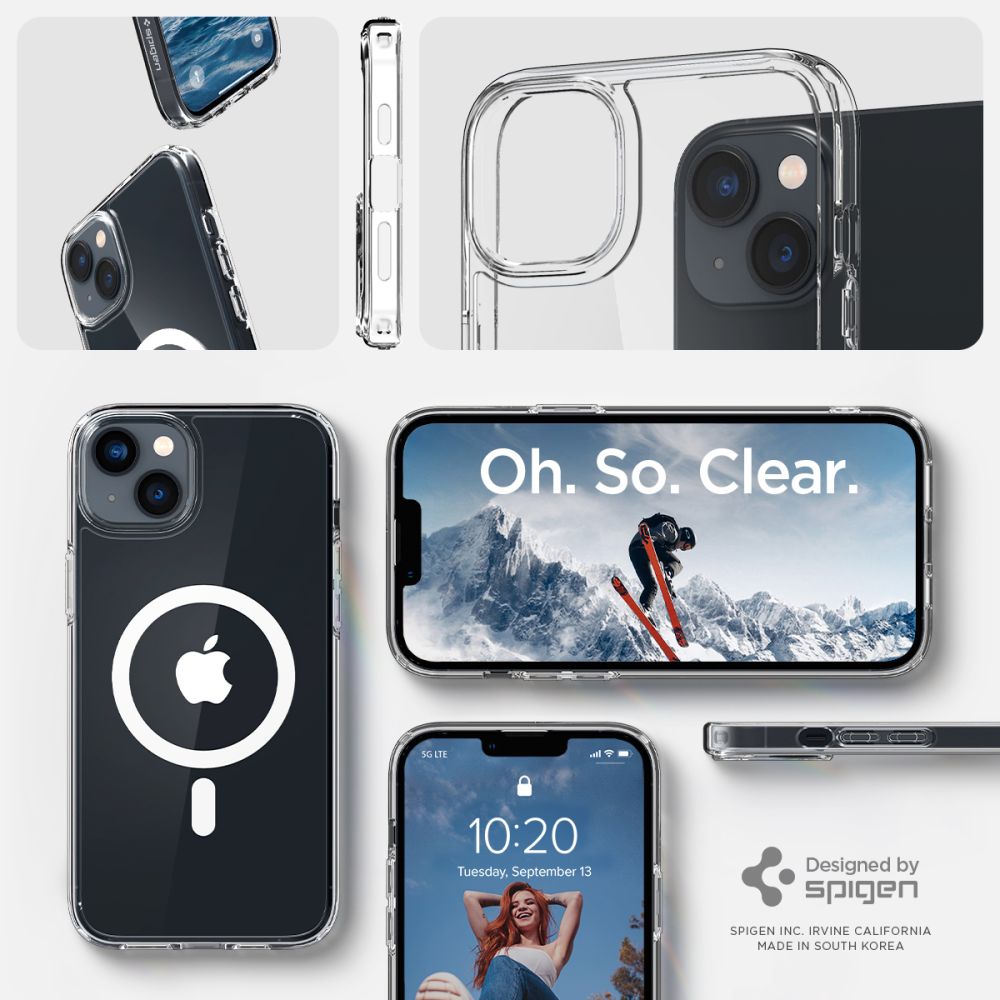 Spigen Ultra Hybrid Magsafe Iphone 14 Hvid