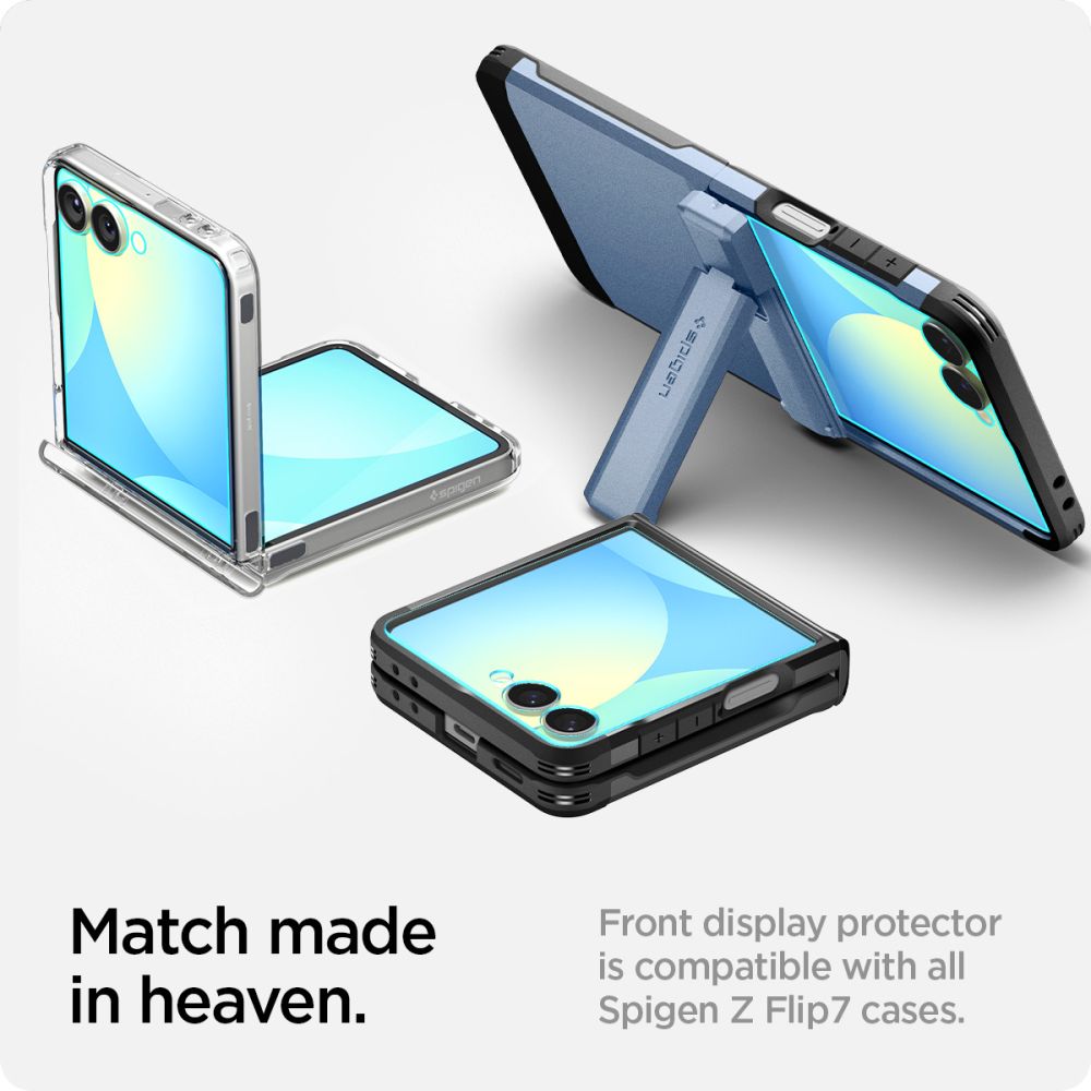 Hærdet Glas Spigen Glas.Tr ”Ez Fit” Hd Galaxy Z Flip 7/8 Clear