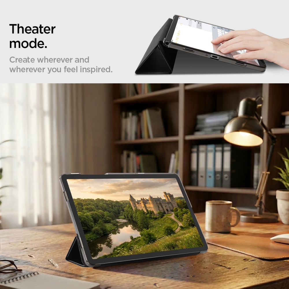 Spigen Smart Fold Galaxy Tab A9+ / A11+ Plus 11.0 X210 / X215 / X216 / X230 / X235 / X236 Sort