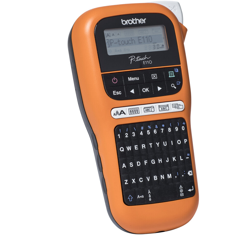 PT-E110VP handheld labelling machine