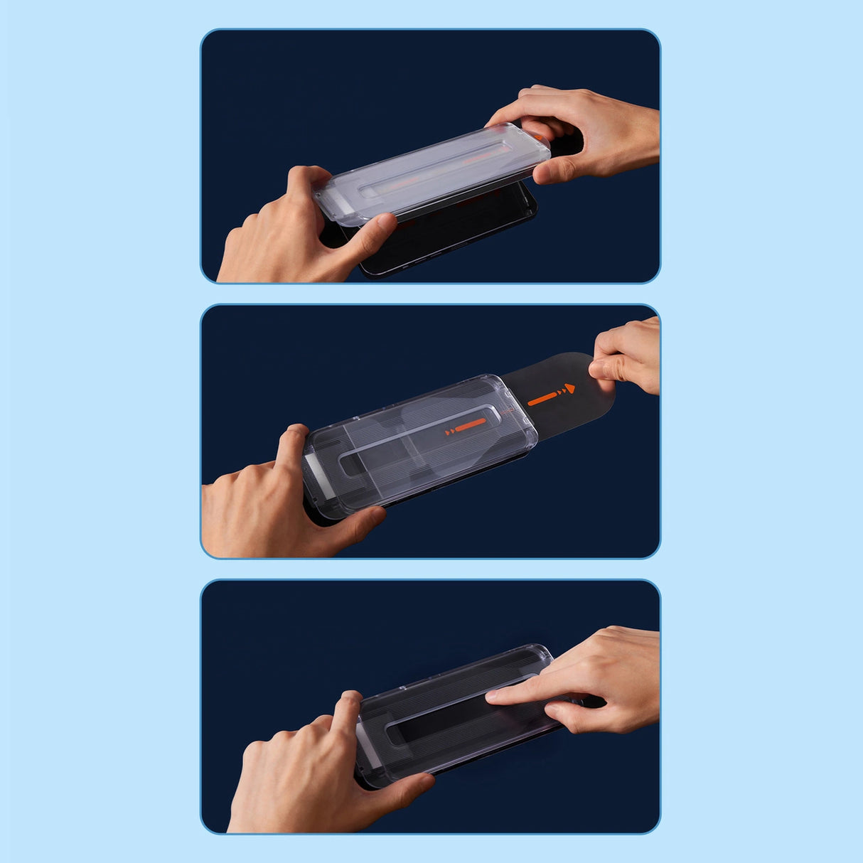 Baseus Full Screen Tempered Glass til iPhone 14 Pro Max med højttaler dækning 0,4 mm + montering kit