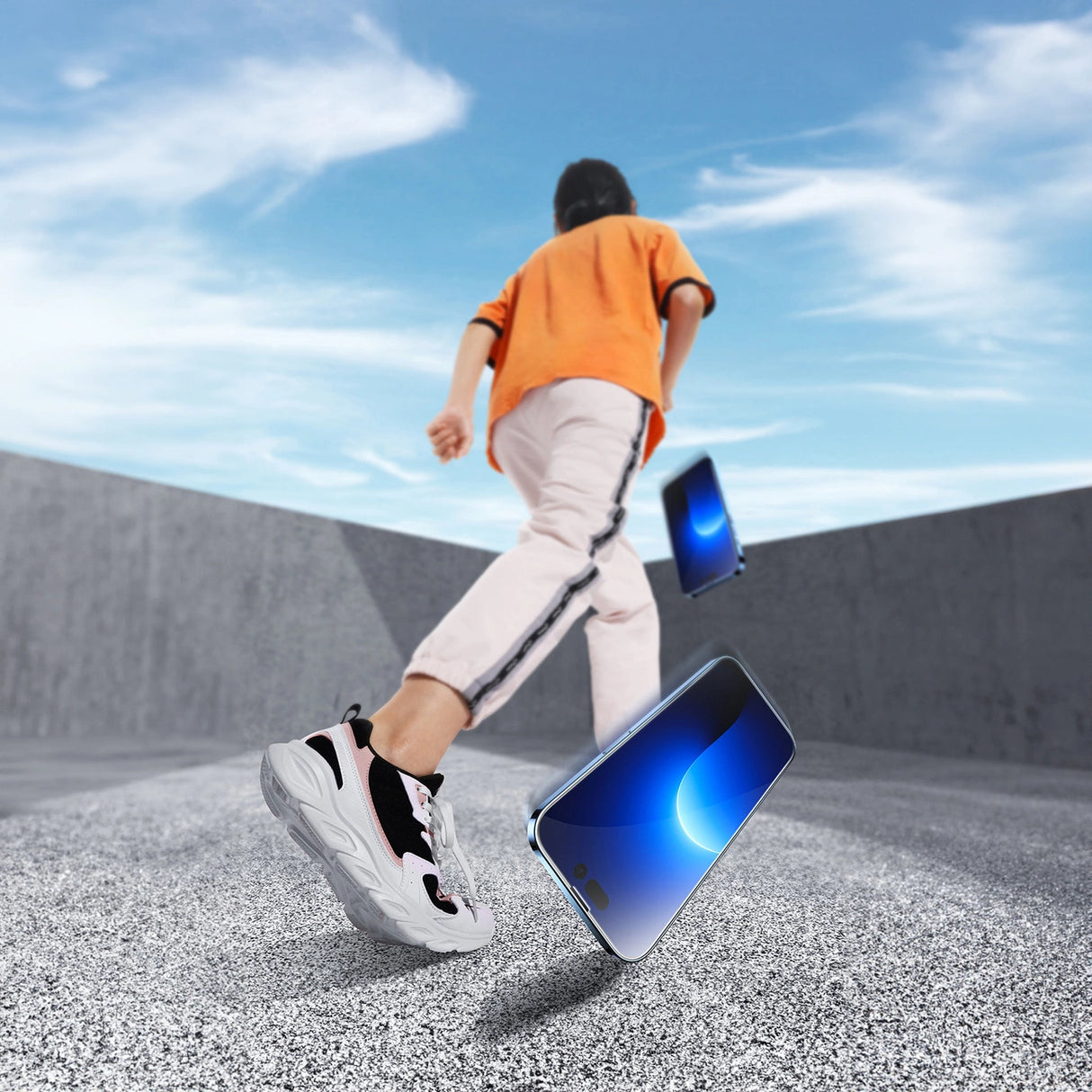 Baseus Full Screen Tempered Glass til iPhone 14 Pro Max med højttaler dækning 0,4 mm + montering kit