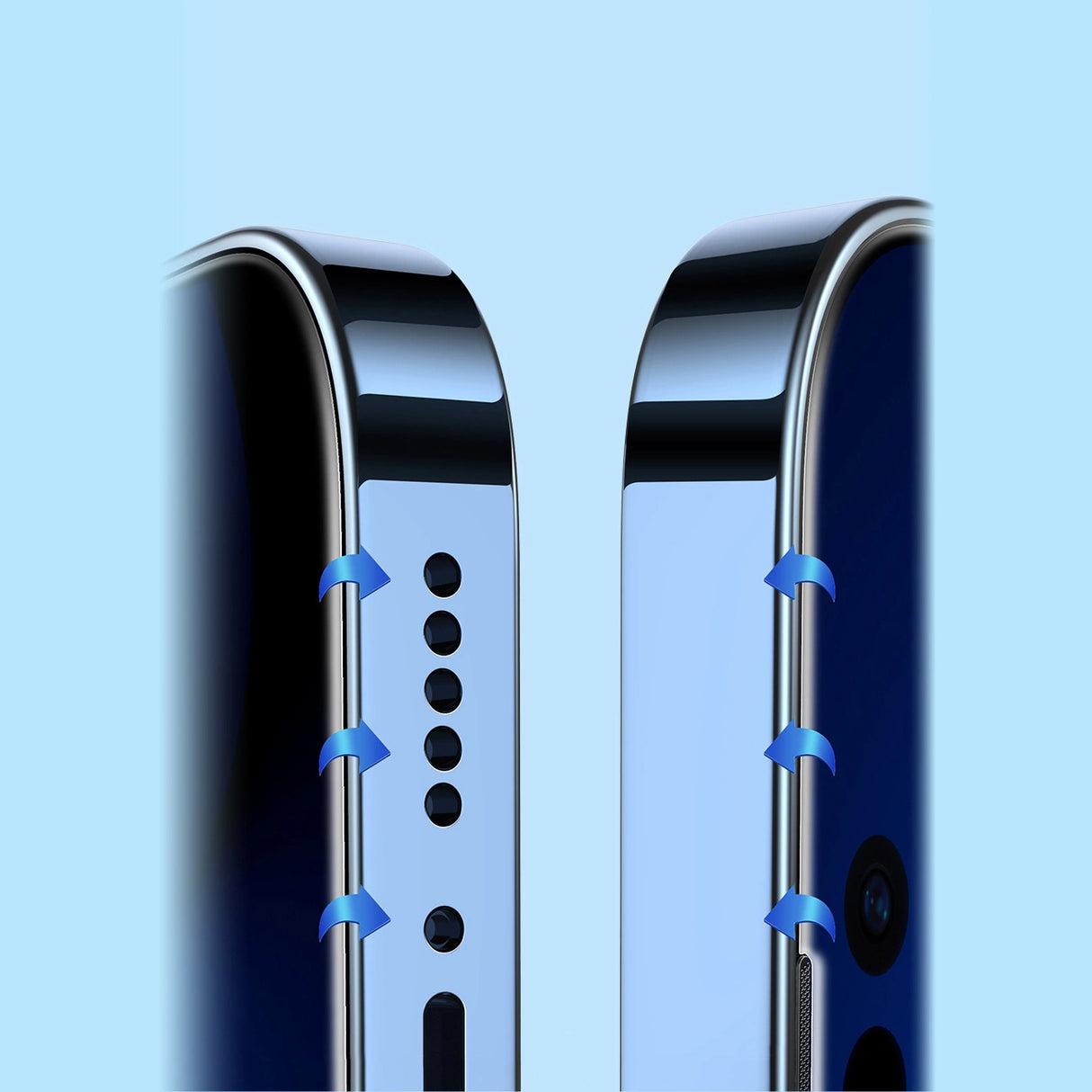 Baseus Full Screen Tempered Glass til iPhone 14 Pro med højttaler dækning 0,4 mm + montering kit