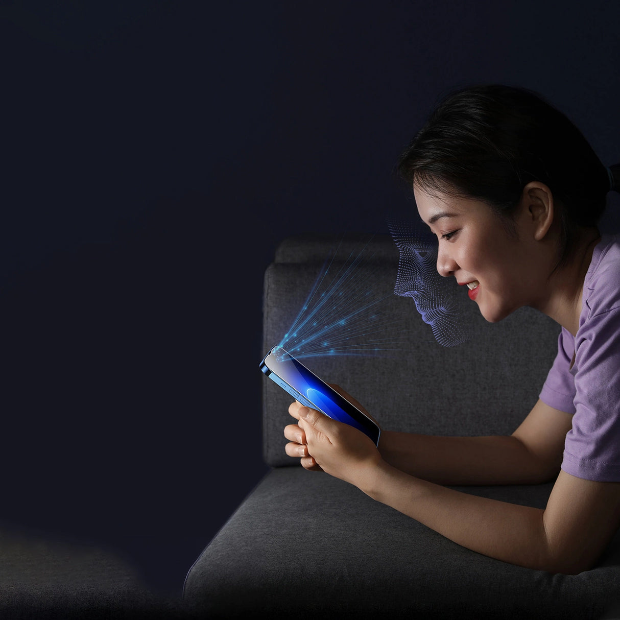 Baseus Full Screen Tempered Glass til iPhone 14 Pro med højttaler dækning 0,4 mm + montering kit