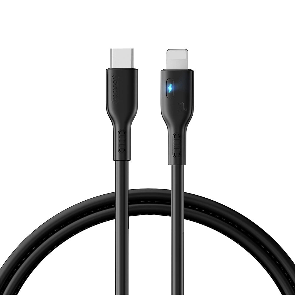 Joyroom Premium Series A13 Lightning / USB-C kabel 20W 1,2m - sort