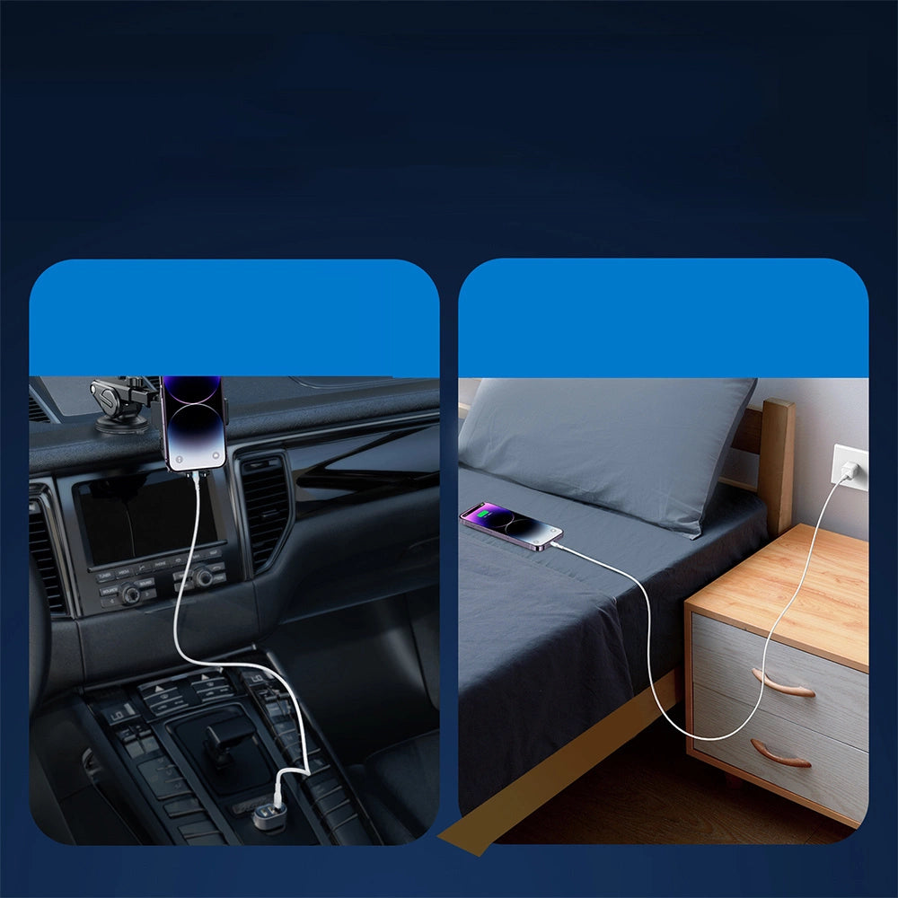 Joyroom Premium Series A13 Lightning / USB-C Kabel 20W 2m - Hvid