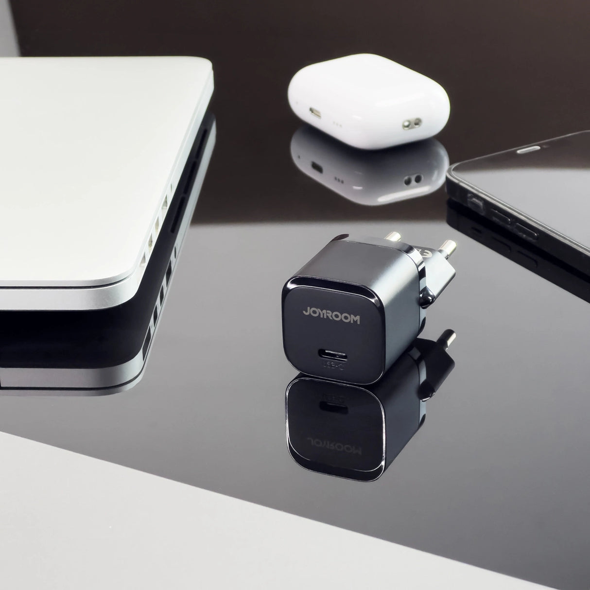 Mini oplader USB C 20W PD Joyroom JR-TCF02 - sort