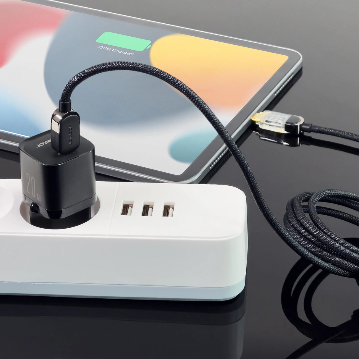 Mini oplader USB C 20W PD Joyroom JR-TCF02 - sort