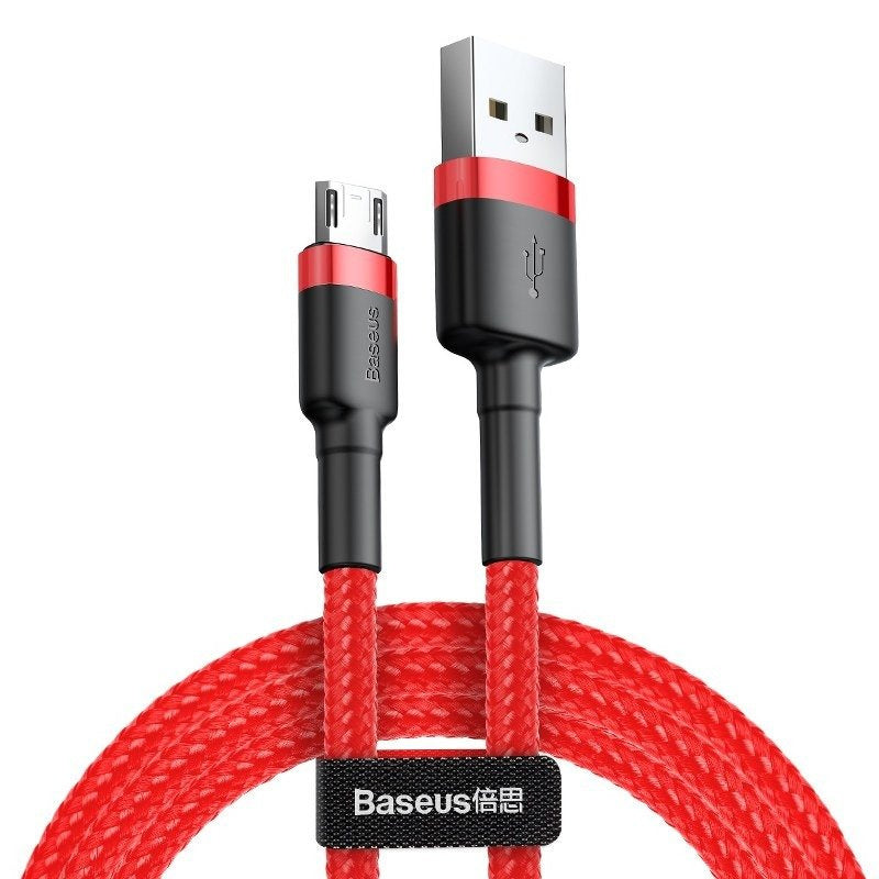 Baseus Cafule Micro USB-kabel 2,4 A 1 m (rød)