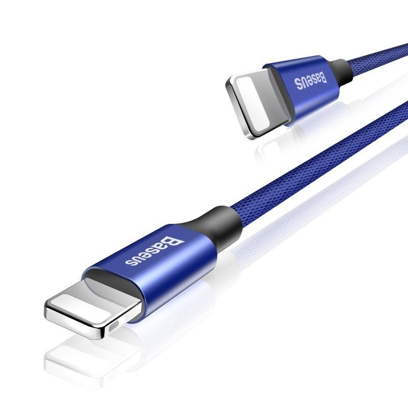 Base Yusiven Lightning Cable 120cm 2A (blå)