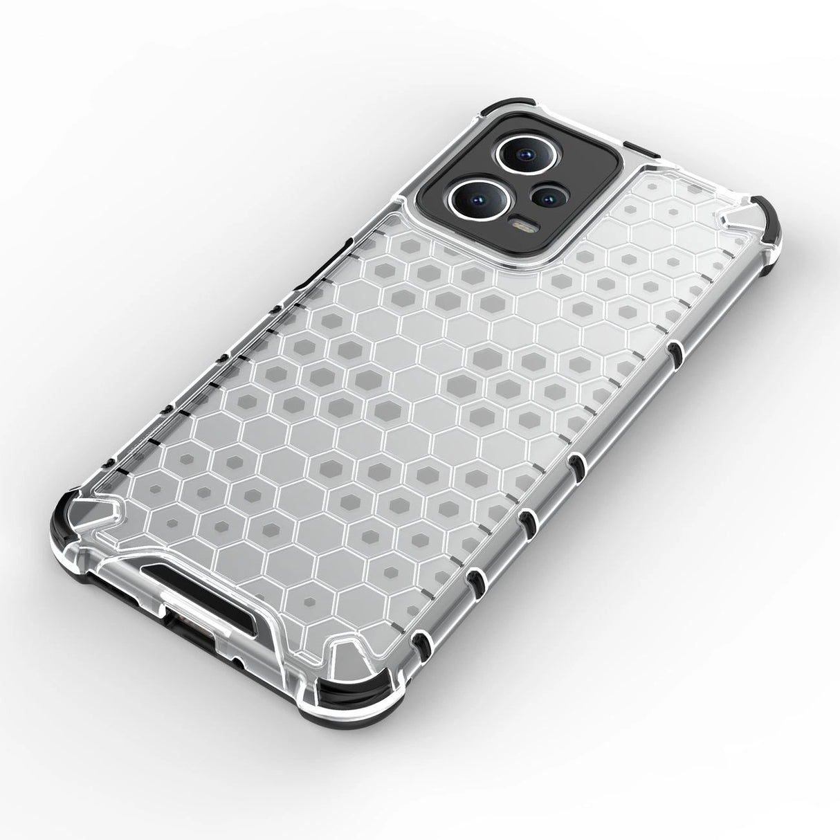 Honeycomb case til Xiaomi Redmi Note 12 5G / Poco X5 5G pansret hybrid case blå