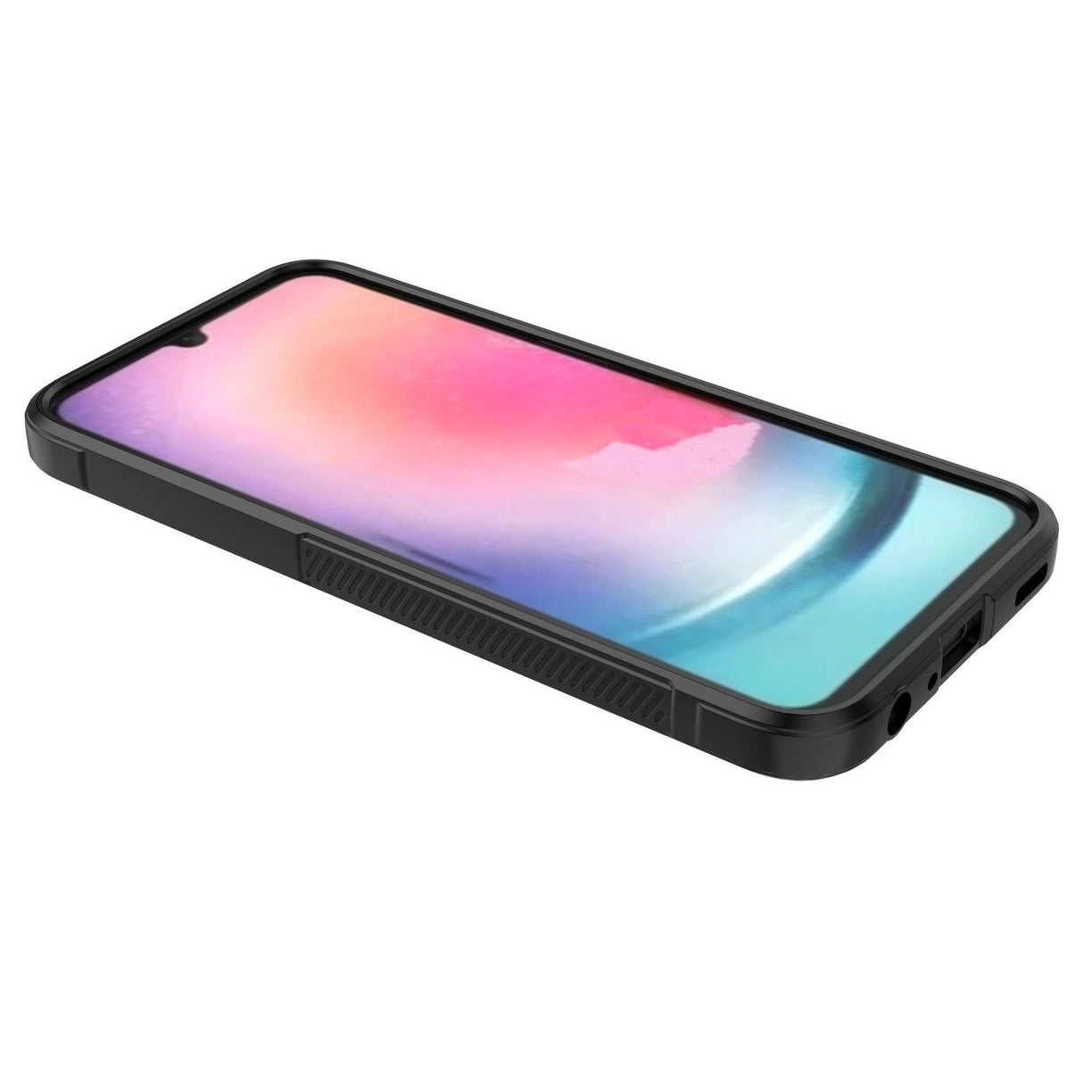 Magic Shield Case til Samsung Galaxy A24 4G fleksibelt pansret cover rød