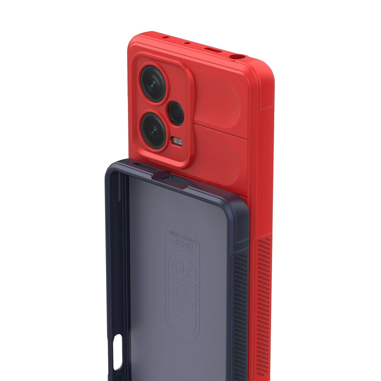 Magic Shield Case til Xiaomi Redmi Note 12 Pro+ fleksibelt pansret cover rød