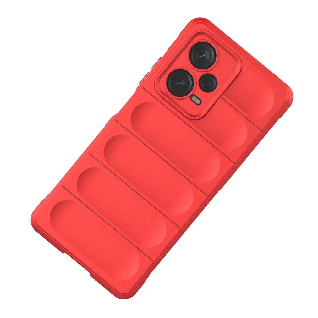 Magic Shield Case til Xiaomi Redmi Note 12 Pro+ fleksibelt pansret cover rød
