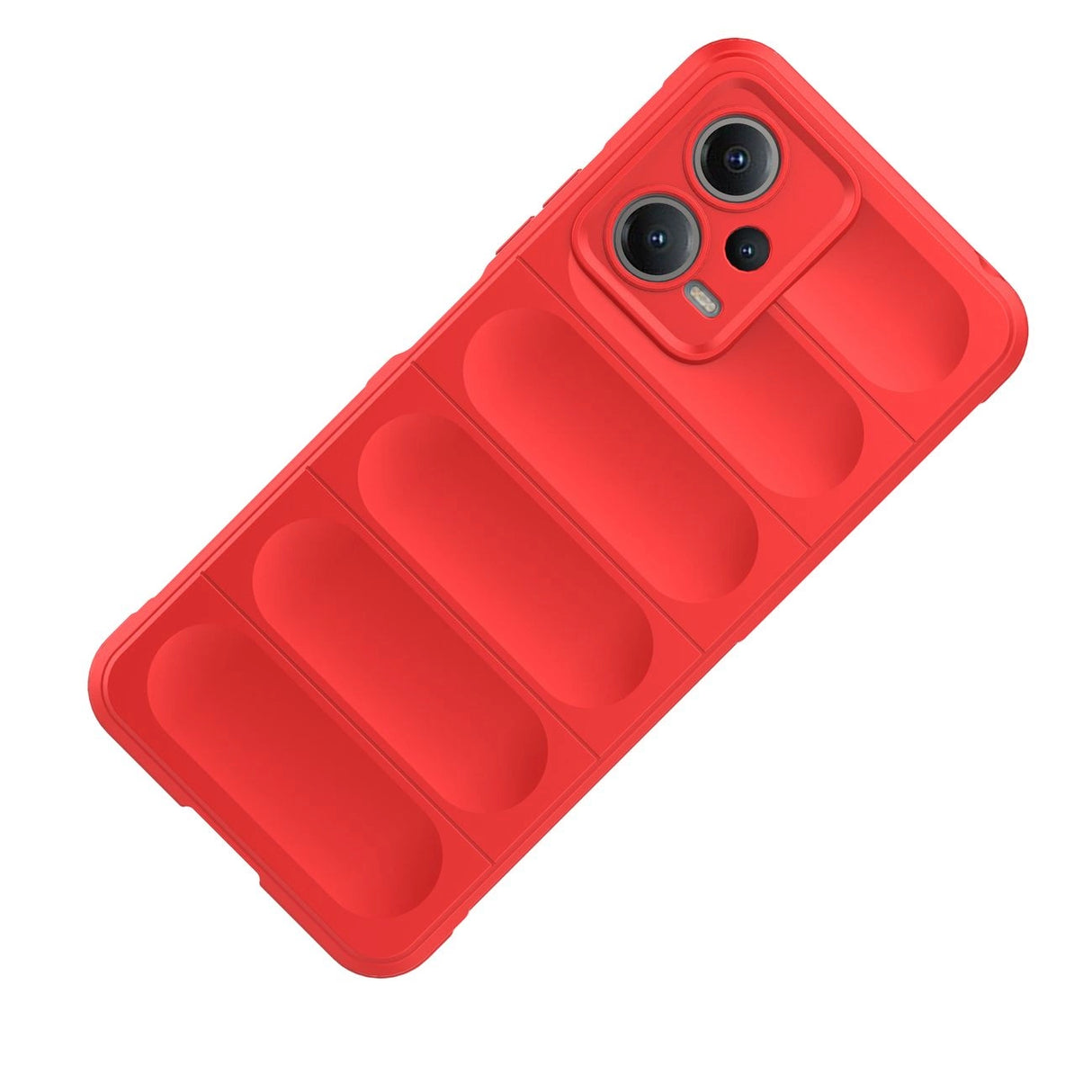 Magic Shield Case til Xiaomi Redmi Note 12 5G / Poco X5 5G Fleksibel rustning Cover Red