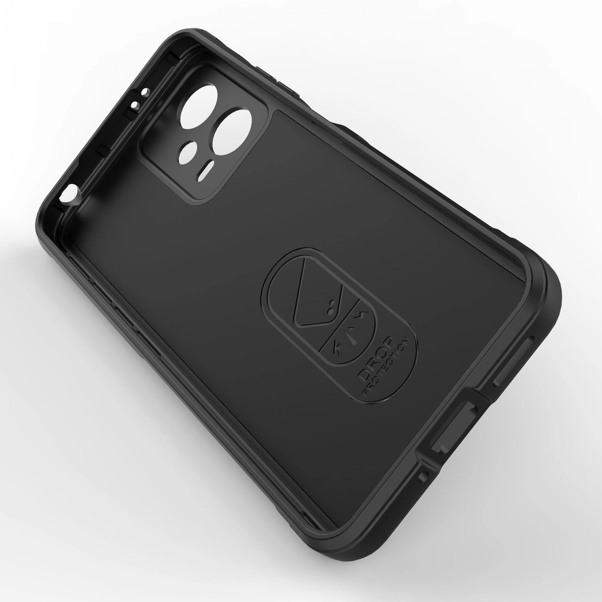 Magic Shield Case til Xiaomi Redmi Note 12 5G / Poco X5 5G Fleksibel rustning Dæk sort