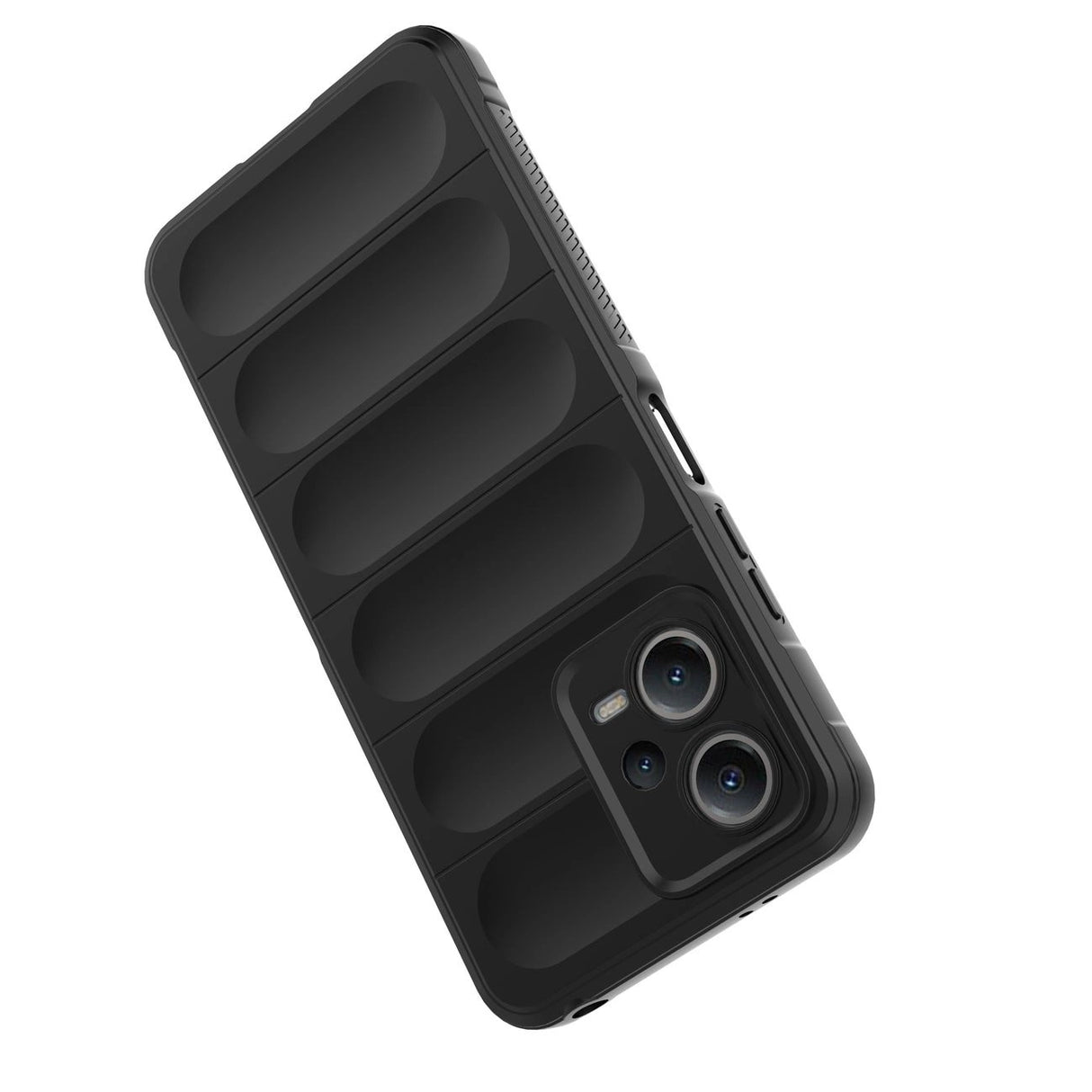 Magic Shield Case til Xiaomi Redmi Note 12 5G / Poco X5 5G Fleksibel rustning Dæk sort