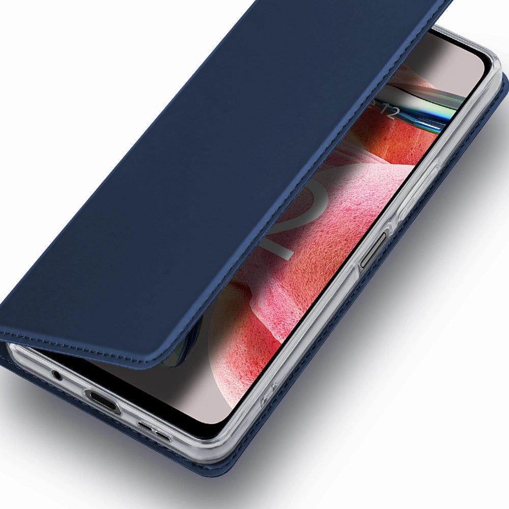 Dux Ducis Skin Pro Case til Xiaomi Redmi Note 12 Flip Card Wallet Stand Blue