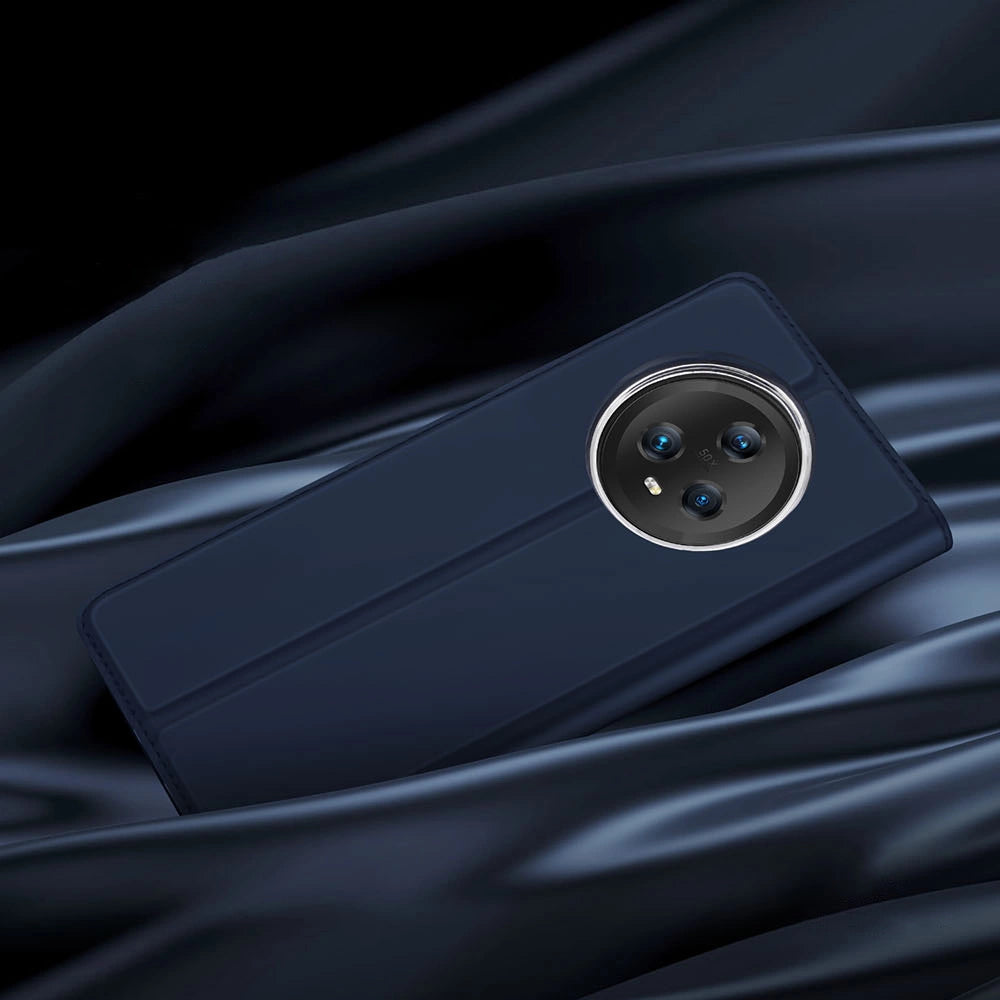 Dux Ducis Skin Pro Case til Honor Magic5 Flip Card Wallet Stand Blue