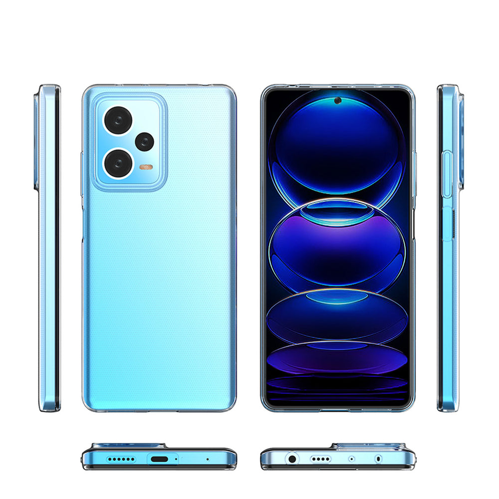 Ultra Clear 0,5 mm-kasse til Xiaomi Redmi Note 12 Pro+ tynd omslag gennemsigtig