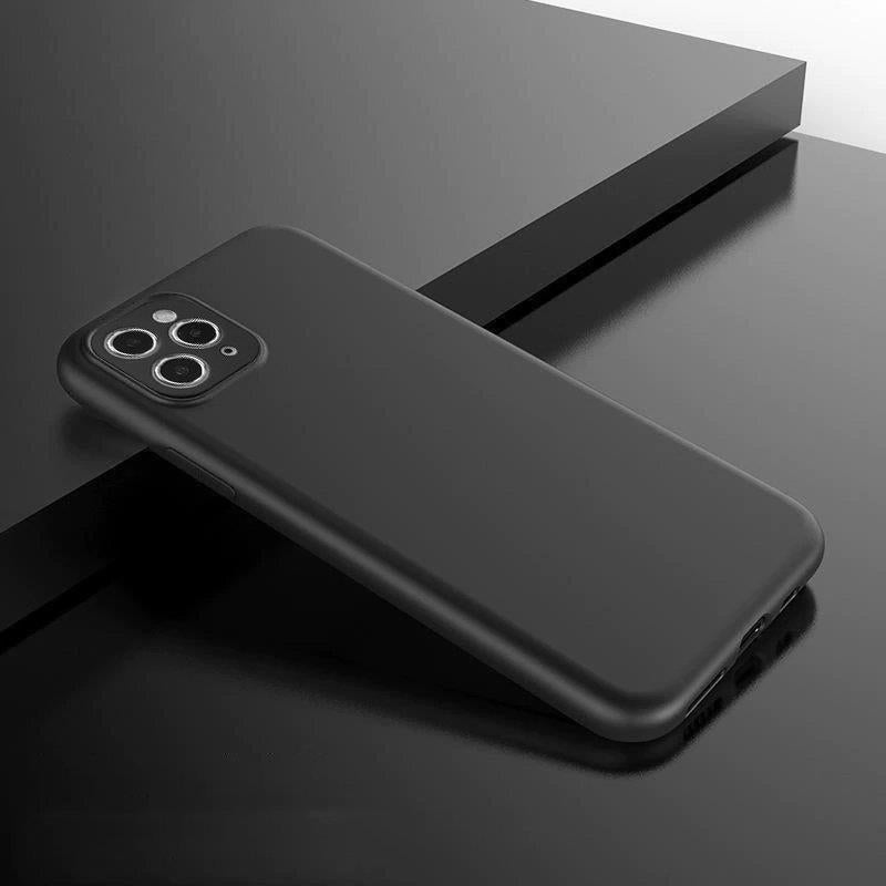 Soft Case til Realme GT Neo 5 / Realme GT3 med tynd silikon dækning sort