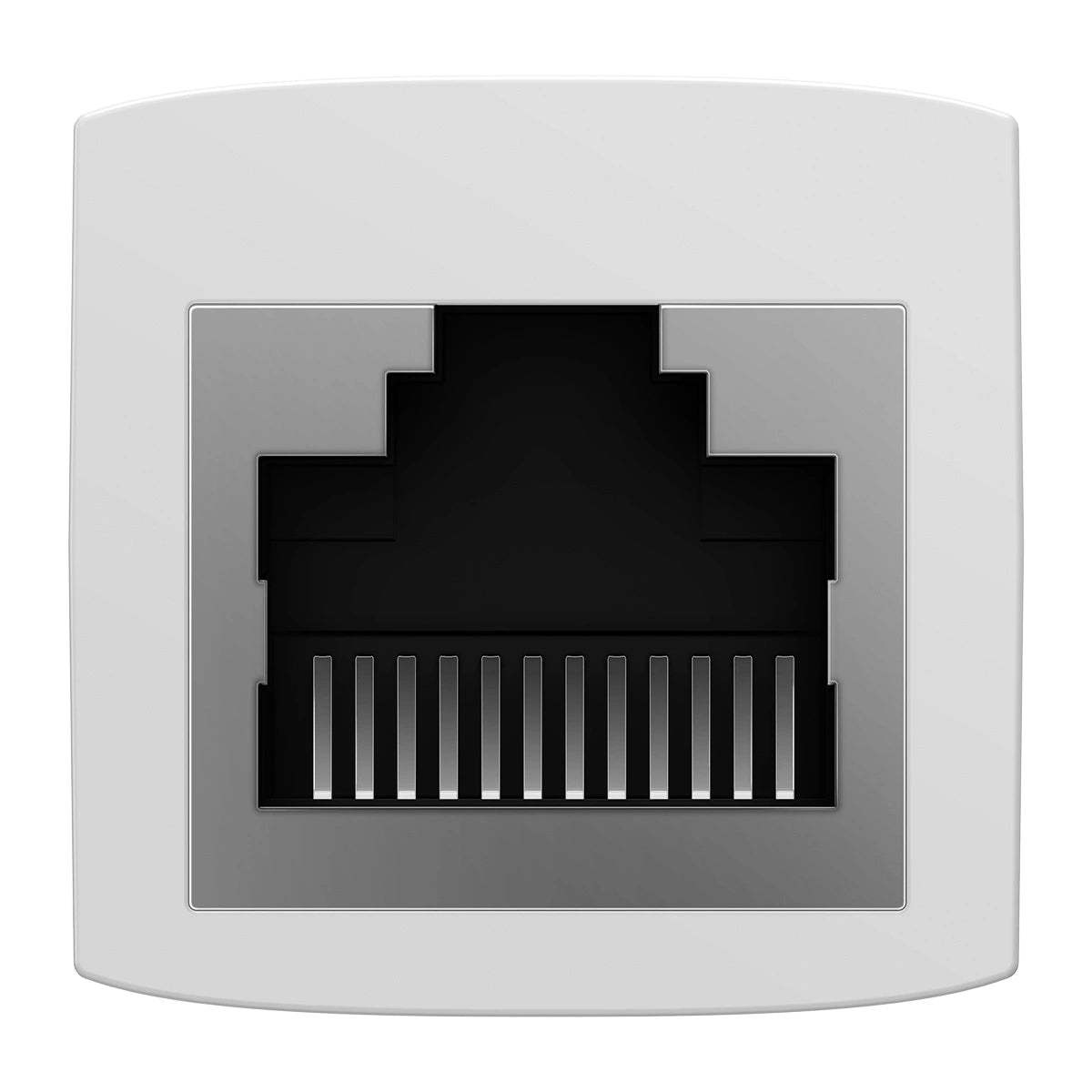 Netværkskopling Ethernet RJ-45 kabelforbindelse Baseus AirJoy Series 10 stykker - hvid