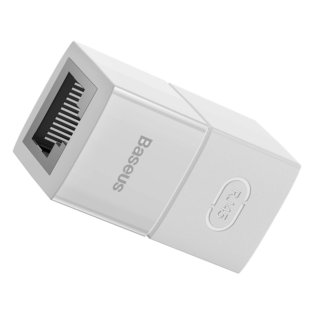 Netværkskopling Ethernet RJ-45 kabelforbindelse Baseus AirJoy Series 10 stykker - hvid