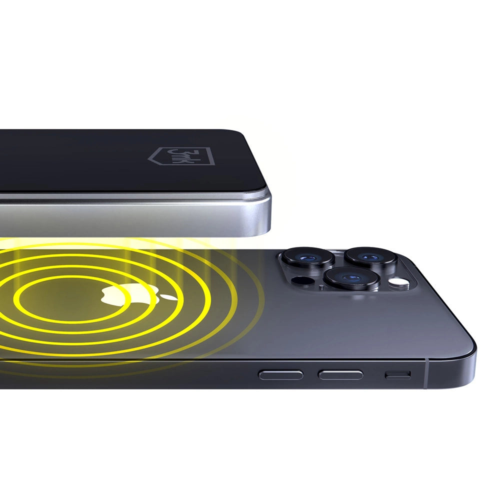 Powerbank 3mk MagSynergy 10000 mAh induktion med MagSafe - sort