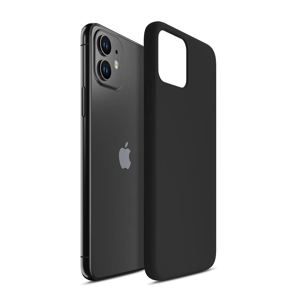 3mk Silicone Case til iPhone 11 - sort