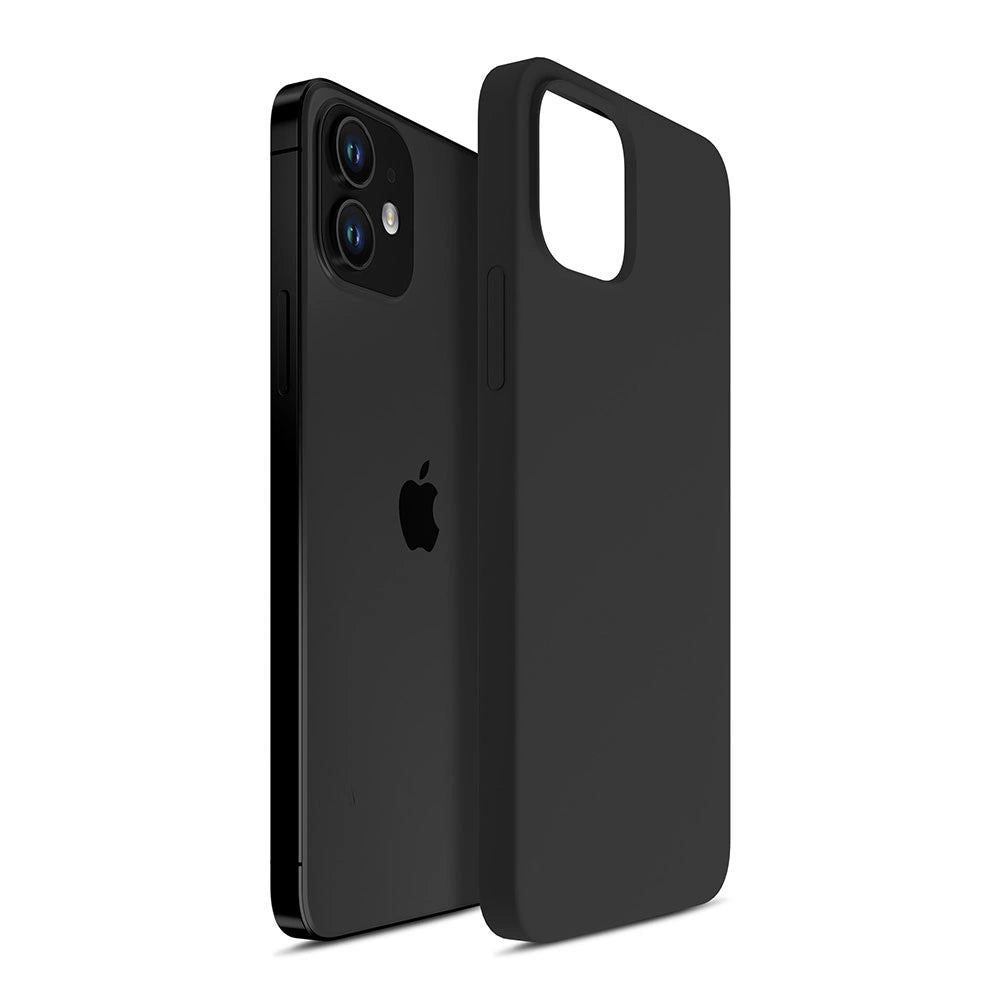 3mk Silicone Case til iPhone 12 mini - sort
