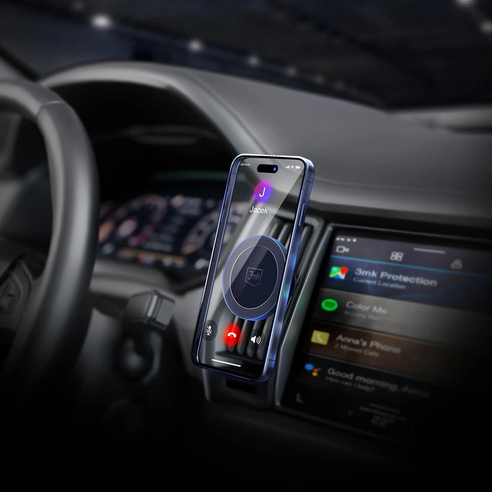 3mk MagHolder magnetisk bilholder til luftventil - sort