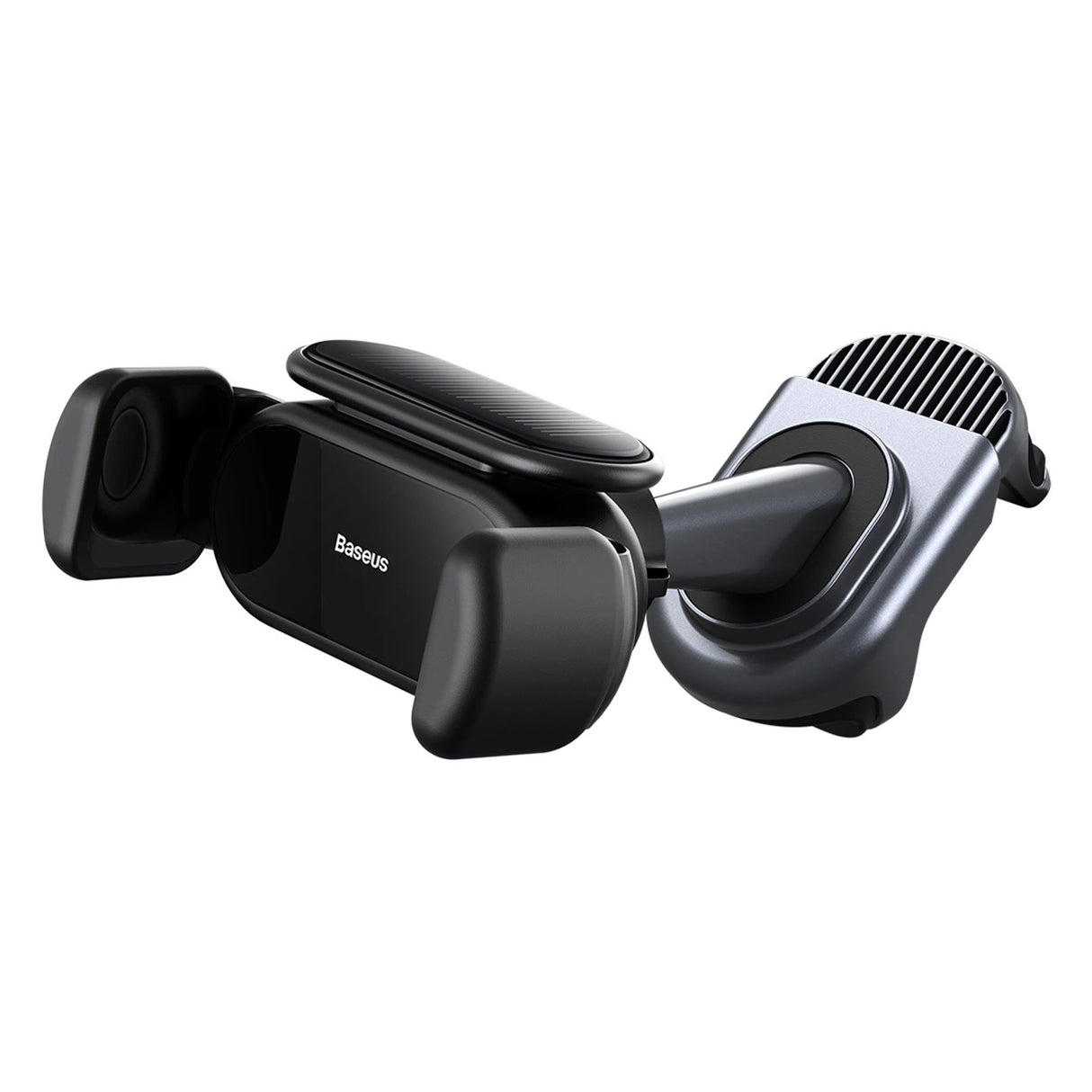 Elektrisk bilholder med solpanel til Tesla Model 3 / Y Baseus T-Space - sort