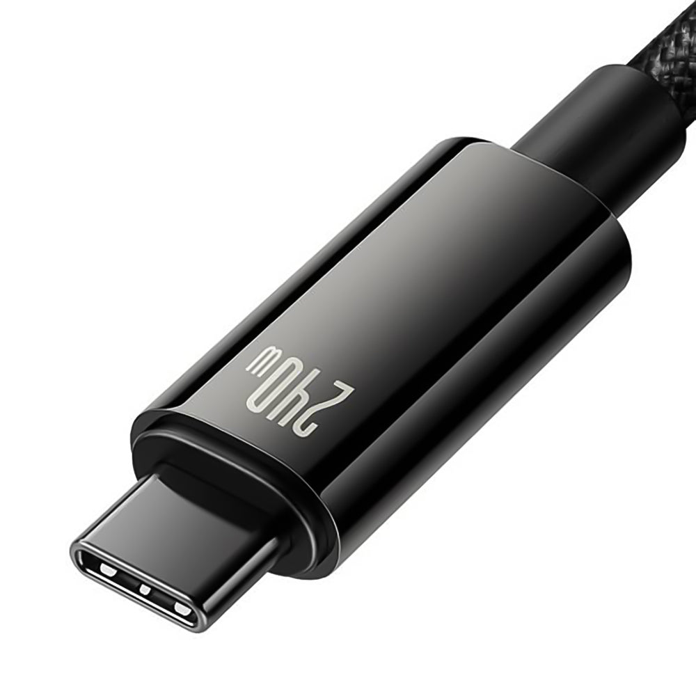 Baseus CAWJ040001 USB-C - USB-C cable 240W 480Mb/s 1m - black